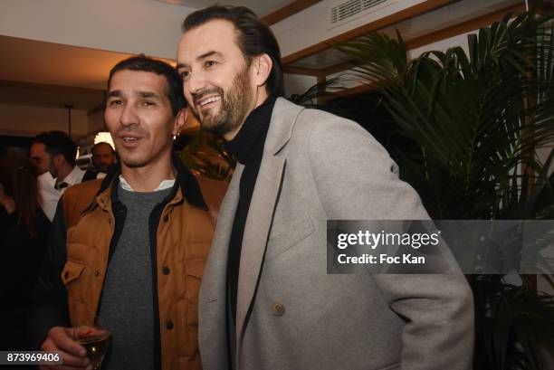 Cyril Lignac attends the Dinner at 'Le Bouillon' Restaurant as part 2 of 'Les Fooding 2018': Cocktail at Les Follies Pigalle 11 Place Pigalle on...