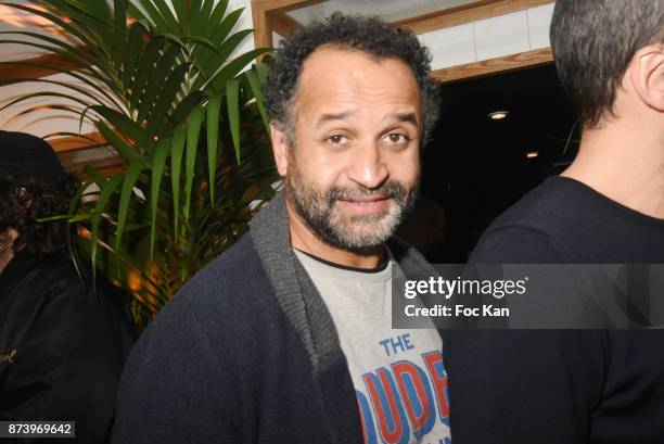 Yannig Samot attends the Dinner at 'Le Bouillon' Restaurant as part 2 of 'Les Fooding 2018': Cocktail at Les Follies Pigalle 11 Place Pigalle on...