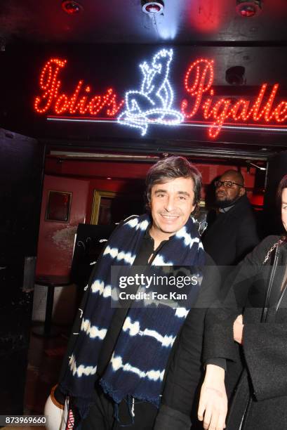 Writer/DJ Ariel Wizman attends 'Les Fooding 2018': Cocktail at Les Follies Pigalle 11 Place Pigalle on November 13, 2017 in Paris, France.