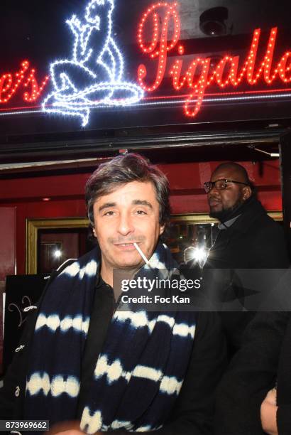 Writer/DJ Ariel Wizman attends 'Les Fooding 2018': Cocktail at Les Follies Pigalle 11 Place Pigalle on November 13, 2017 in Paris, France.