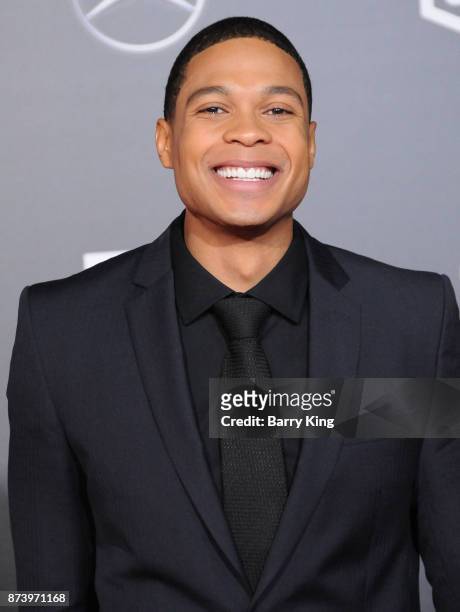 Actor Ray Fisher attends the premiere of Warner Bros. Pictures' 'Justice League' at Dolby Theatre on November 13, 2017 in Hollywood, California.