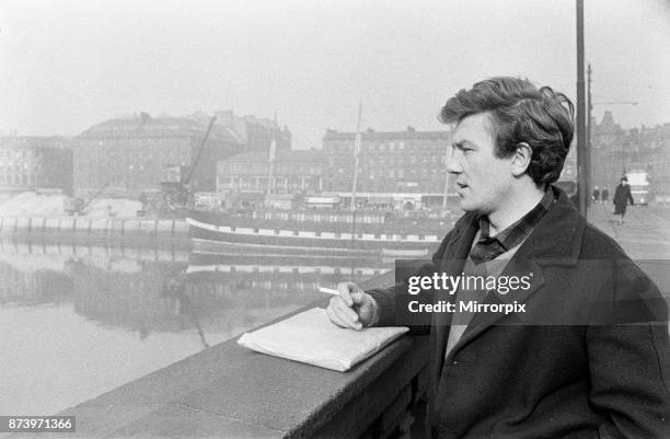 Actor Albert Finney in Glasgow, 3rd March 1963.