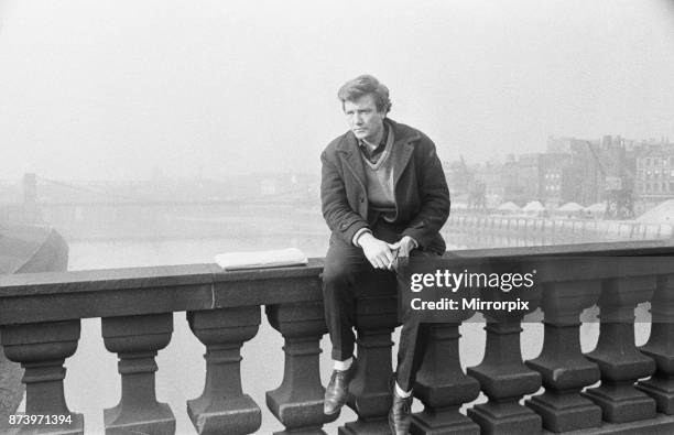 Actor Albert Finney in Glasgow, 3rd March 1963.