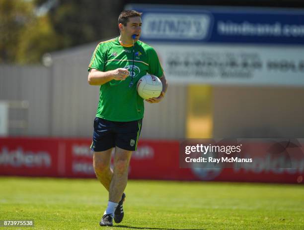 Mandurah , Australia - 14 November 2017; Selector Darragh O Sé during Ireland International Rules Squad training at Bendigo Bank Stadium, Mandurah,...