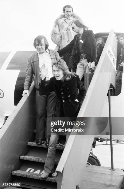 David Cassidy, singer, actor and musician, arrives at Luton Airport to start his whirlwind European Tour. David Bruce Cassidy is widely known for his...