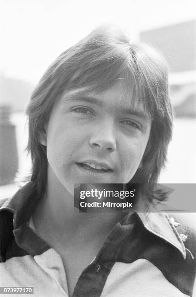 David Cassidy, singer and actor, pictured in 1972. David is pictured aboard the 120 foot luxury yacht 'Ocean Sabre' which he has personally chartered...