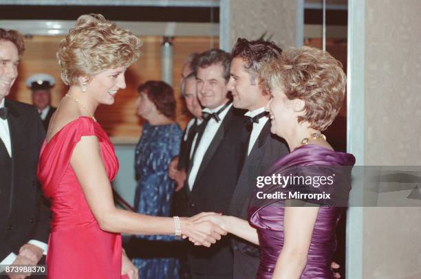Princess Diana Just Like A Woman Premiere StockFotos und Bilder
