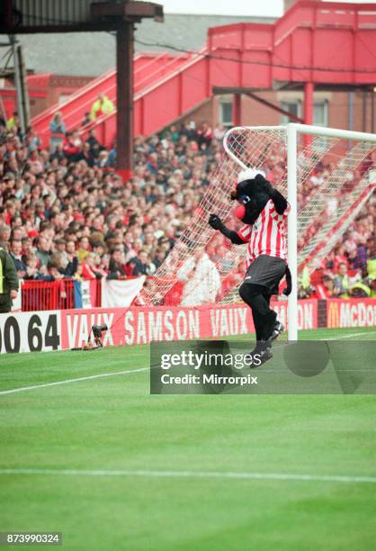 Sunderland 3-0 Everton, Premier league match at Roker Park, the last match played at Roker Park, Saturday 3rd May 1997, our picture shows Sunderland...