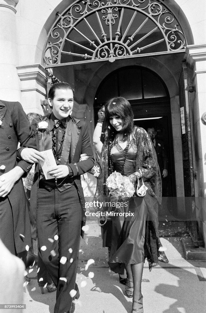 The Wedding of Dave Vanian and Laurie Glendon