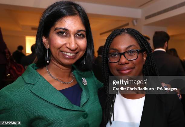 Suelle Fernandes MP and Kemi Badenoch MP during the launch of the Centre for Policy Studies' âNew Generationâ, which aims to give a fresh group of...