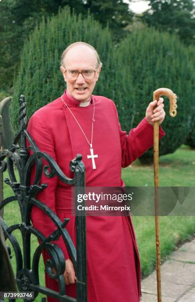 The new Bishop of Durham, Rev. Michael Turnbull at Croft, near Darlington, 28th September 1994.