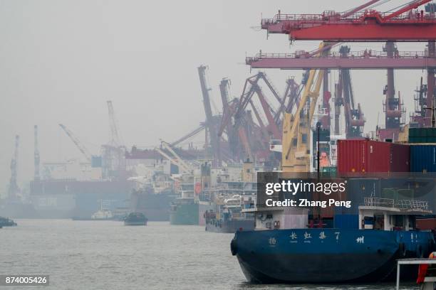 Port Of Nantong Photos and Premium High Res Pictures Getty Images