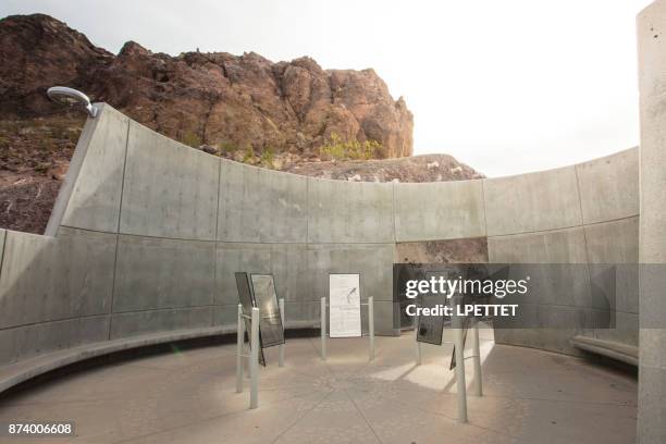 hoover dam - mike ocallaghan pat tillman memorial bridge stock pictures, royalty-free photos & images