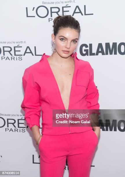 Actress Camren Bicondova attends the 2017 Glamour Women of The Year Awards at Kings Theatre on November 13, 2017 in New York City.