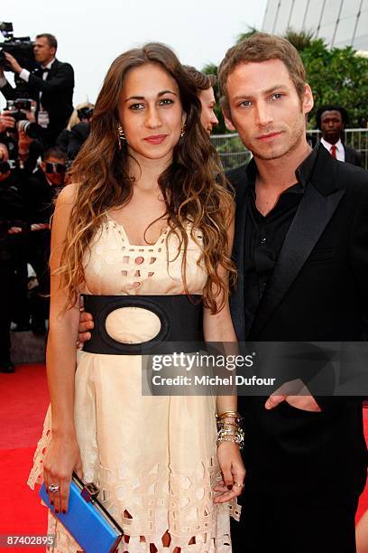 Delfina Fendi and Ora Ito attend the Bright Star Premiere held at the Palais Des Festivals during the 62nd International Cannes Film Festival on May...