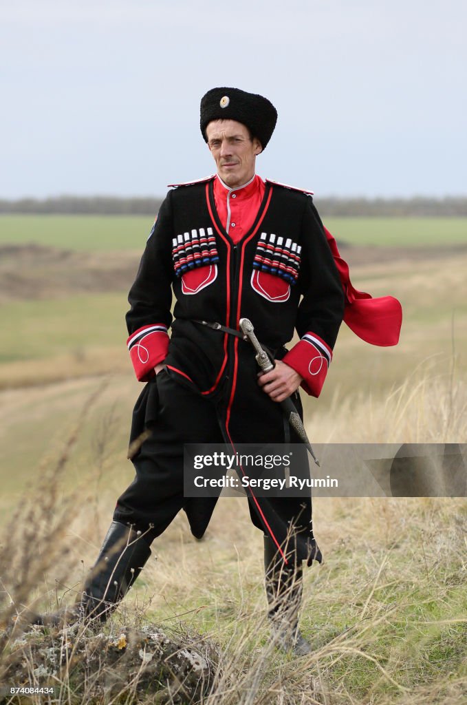 Russian Cossack in Uniform