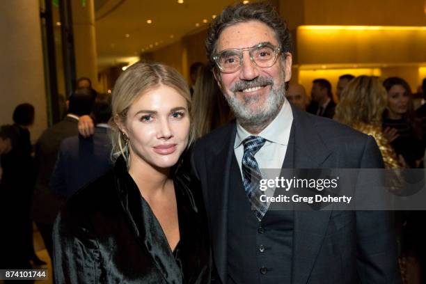 Arielle Lorre and Producer / Writer Chuck Lorre attend the Saban Community Clinic's 50th Anniversary Dinner Gala at The Beverly Hilton Hotel on...