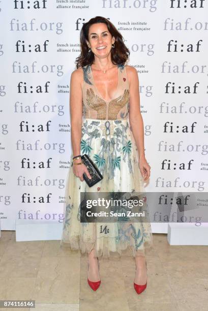 Charlotte Sarkozy attends Sidney Toledano and Peter Marino being honored at French Institute Alliance Francaise's Trophee des Arts Gala at The Plaza...