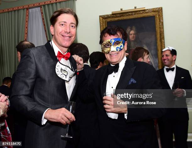 Joseph Lucchi and Charles Tetro attend Search and Care's Annual Yorkville Ball at Private Club on November 10, 2017 in New York City.