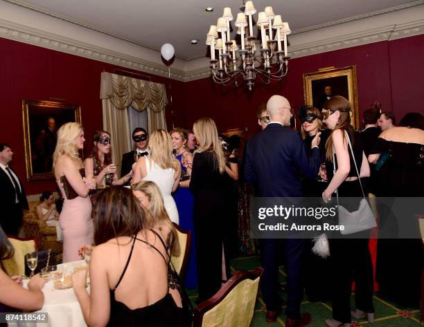 Atmosphere at Search and Care's Annual Yorkville Ball at Private Club on November 10, 2017 in New York City.