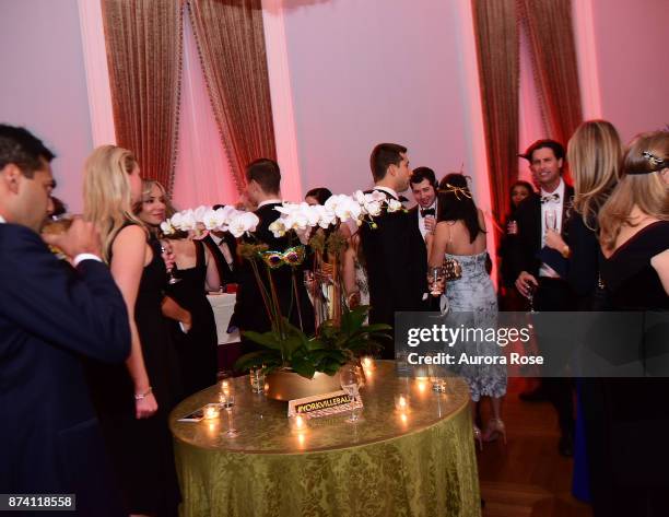 Atmosphere at Search and Care's Annual Yorkville Ball at Private Club on November 10, 2017 in New York City.