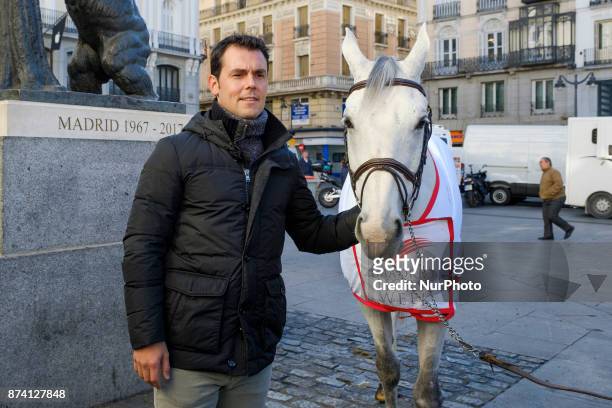 Sergio Alvarez Moya present Madrid Horse Week 2017 on November 14, 2017 in Madrid, Spain.