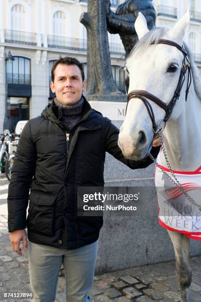 Sergio Alvarez Moya present Madrid Horse Week 2017 on November 14, 2017 in Madrid, Spain.