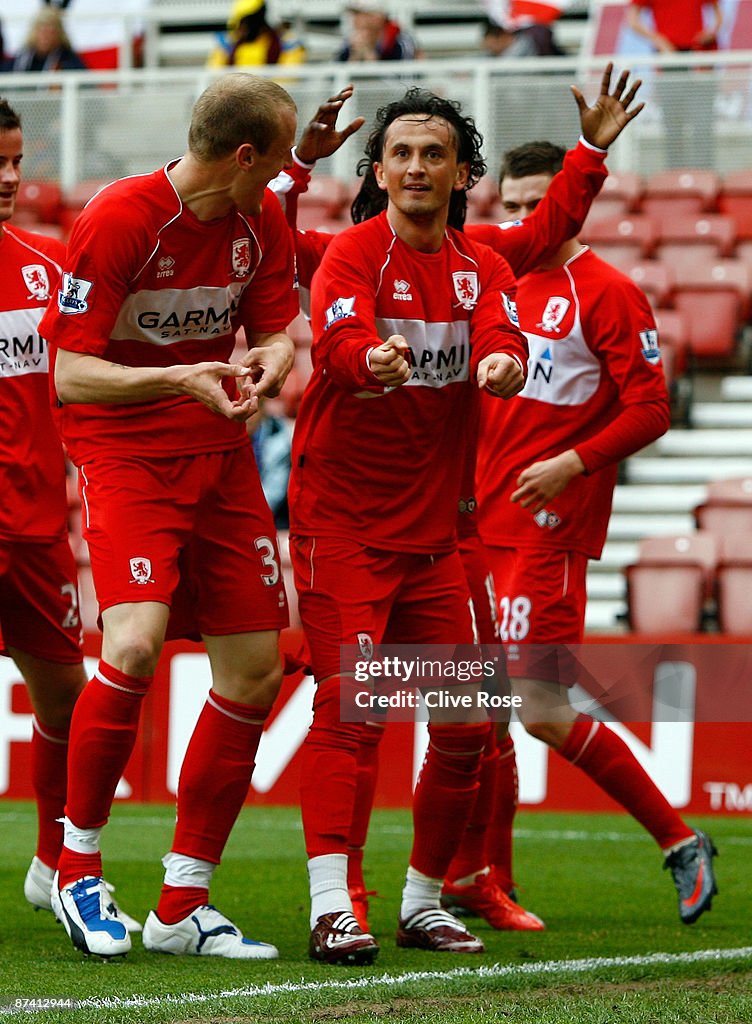 Middlesbrough v Aston Villa - Premier League