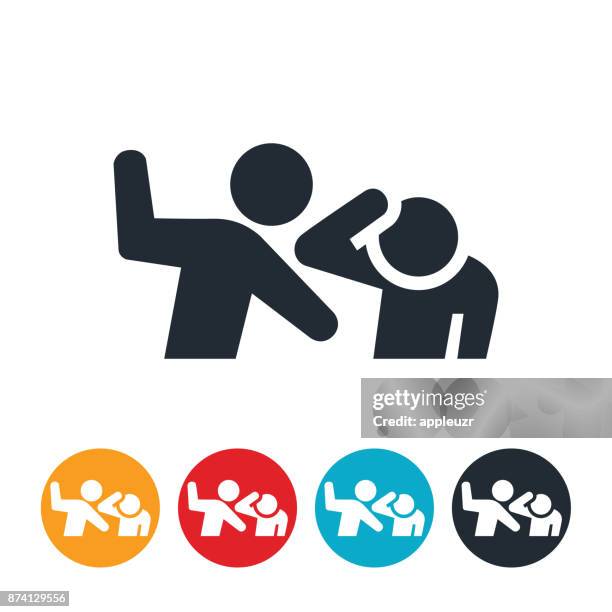 fighting icon - slapping stock illustrations