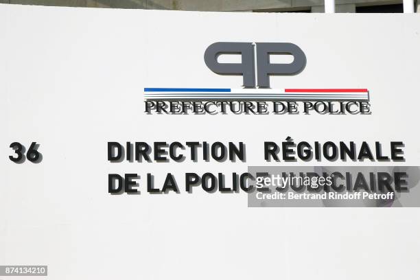 Illustration view of the new local of the "Direction Regionale de la Police Judiciaire" during Sylvain Forge wins the "71eme Prix du Quai des...