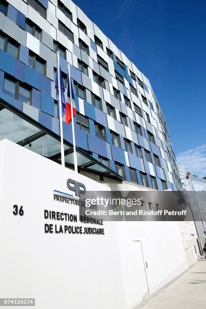 Illustration view of the new local of the "Direction Regionale de la Police Judiciaire" during Sylvain Forge wins the "71eme Prix du Quai des...