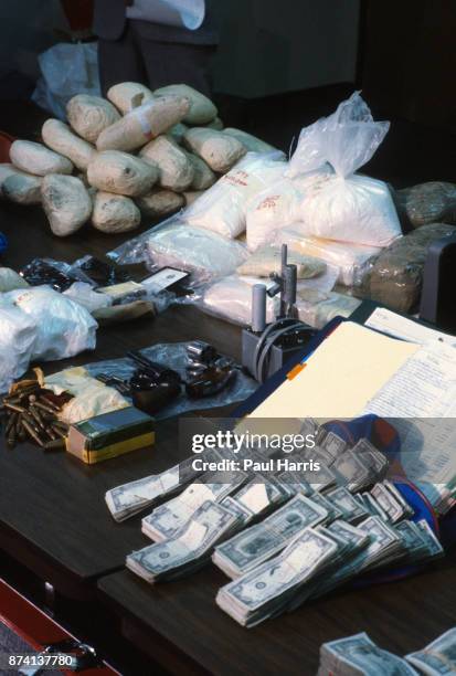 Nearly a ton of cocaine--worth an estimated half billion dollars--was seized, $730,000 in cash was confiscated and 11 suspects were arrested in what...