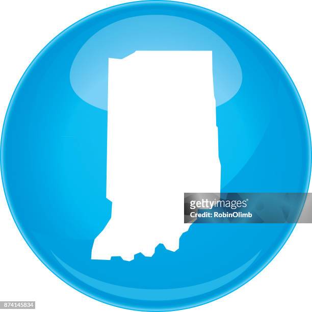 indiana sphere map - indianapolis map stock illustrations