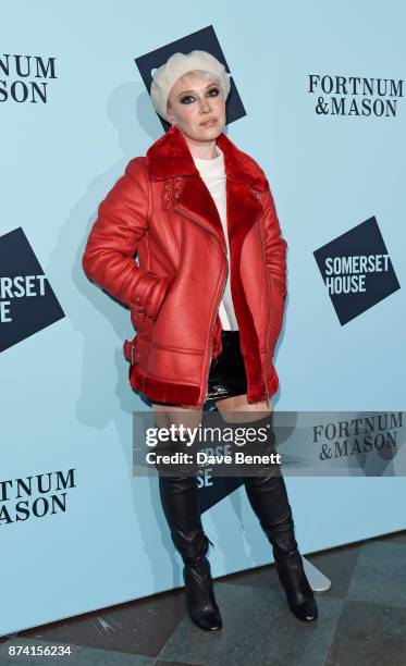 Daisy Lewis attends the opening party of Skate at Somerset House with Fortnum & Mason on November 14, 2017 in London, England. London's favourite...