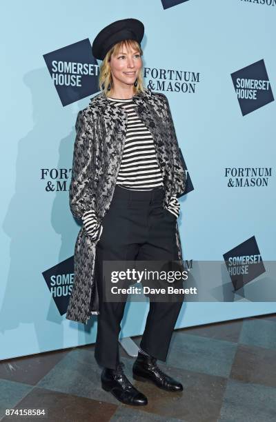 Sienna Guillory attends the opening party of Skate at Somerset House with Fortnum & Mason on November 14, 2017 in London, England. London's favourite...