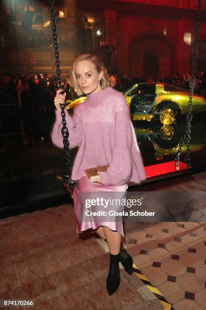 Friederike Kempter during the 'When the Ordinary becomes Precious #CartierParty Berlin ' at Old Power Station on November 2, 2017 in Berlin, Germany.