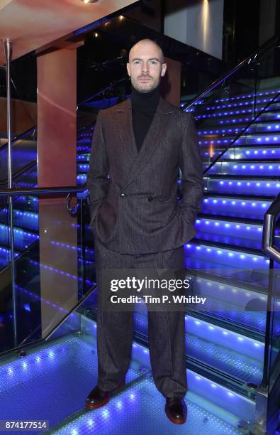 Richard Flood attends The Unseen Premiere at Vue Piccadilly on November 14, 2017 in London, England.