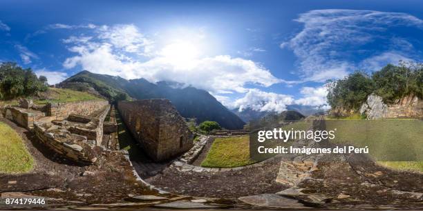 choquequirao, peru's other lost city - imágenes stock pictures, royalty-free photos & images