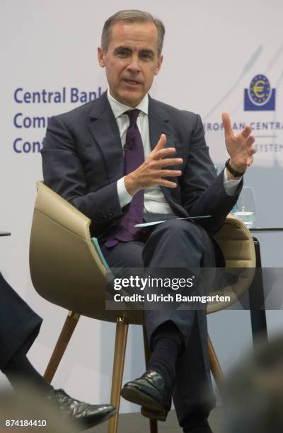 Communication conference challenges for policy, effectiveness, accountability and reputation in the main building of the European Central Bank. Mark...