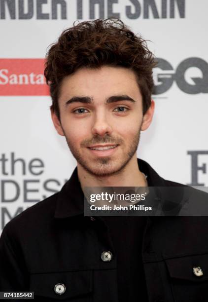 Nathan Sykes attends the Ferrari X The Design Museum event held at The Design Museum on November 14, 2017 in London, England.