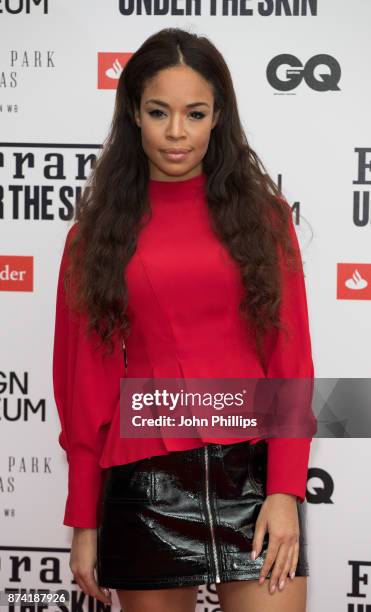 Sarah Jane Crawford attends the Ferrari X The Design Museum event held at The Design Museum on November 14, 2017 in London, England.