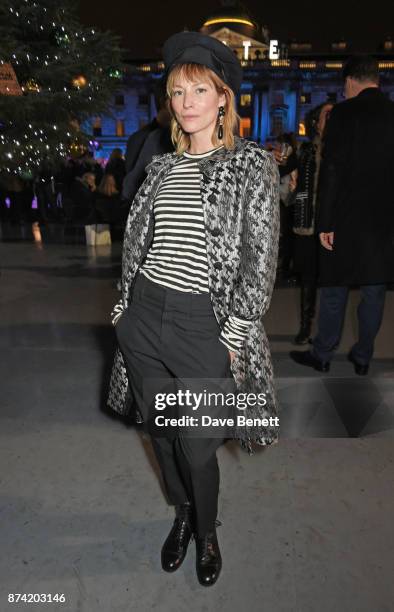 Sienna Guillory attends the opening party of Skate at Somerset House with Fortnum & Mason on November 14, 2017 in London, England. London's favourite...