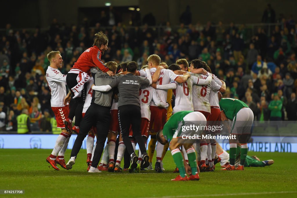 Republic of Ireland v Denmark - FIFA 2018 World Cup Qualifier Play-Off: Second Leg