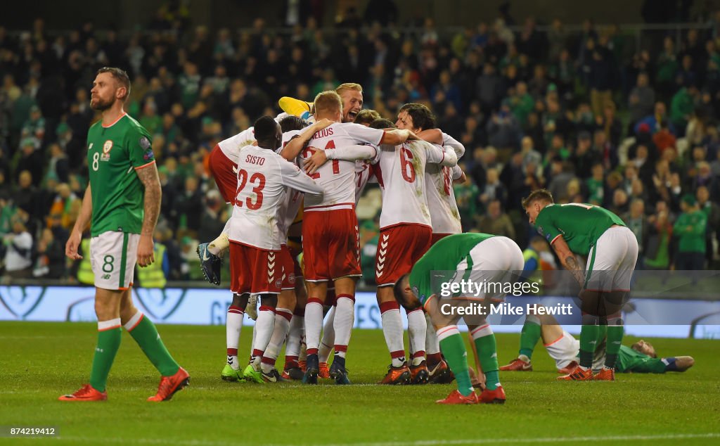 Republic of Ireland v Denmark - FIFA 2018 World Cup Qualifier Play-Off: Second Leg