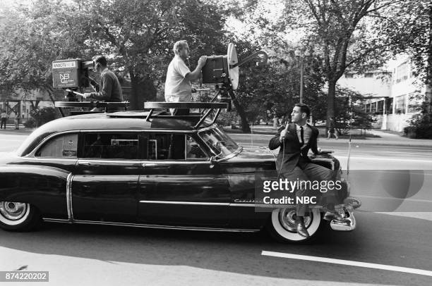 News -- MARCH ON WASHINGTON FOR JOBS AND FREEDOM 1968 -- Pictured: NBC News camera crews during the March on Washington for Jobs and Freedom...