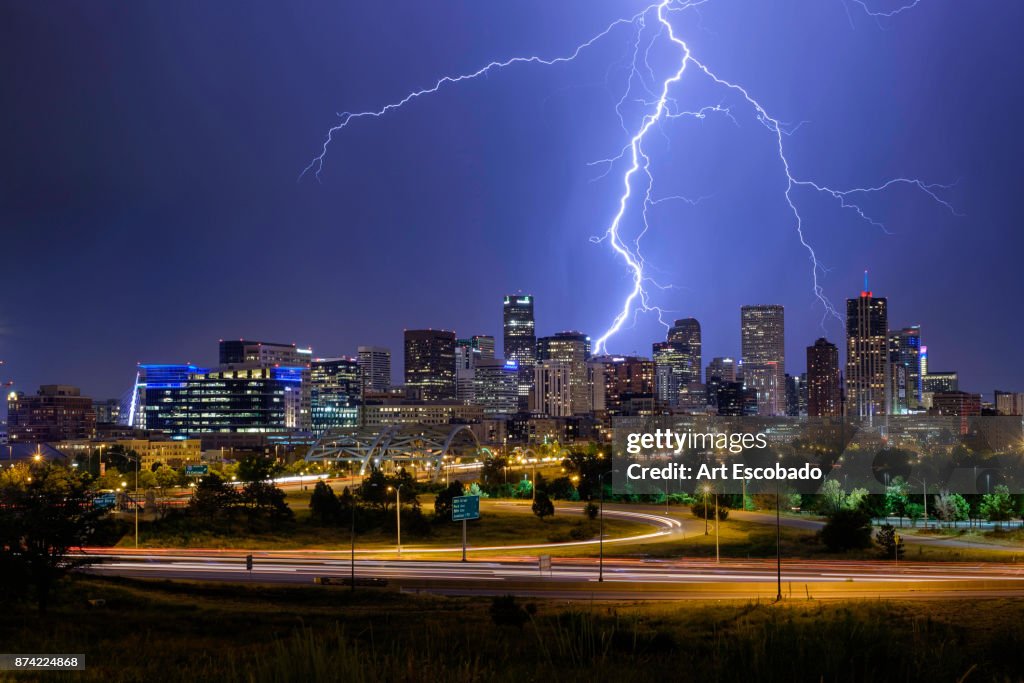 Denver Lightning Storm