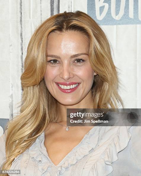 Model Petra Nemcova attends Build to discuss Hands and Hearts - Smart