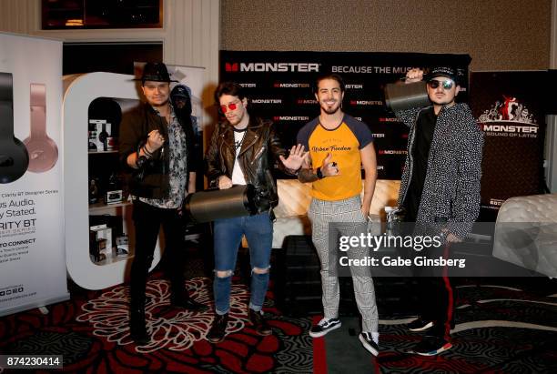 Piso 21 attends the gift lounge during the 18th annual Latin Grammy Awards at MGM Grand Garden Arena on November 14, 2017 in Las Vegas, Nevada.