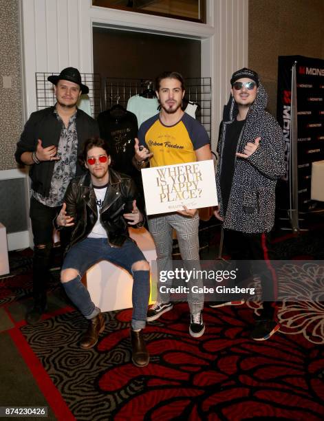 Piso 21 attends the gift lounge during the 18th annual Latin Grammy Awards at MGM Grand Garden Arena on November 14, 2017 in Las Vegas, Nevada.