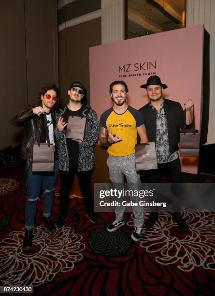 Piso 21 attends the gift lounge during the 18th annual Latin Grammy Awards at MGM Grand Garden Arena on November 14, 2017 in Las Vegas, Nevada.